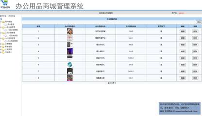 基于jsp+mysql+Spring+mybatis的SSM实现的办公用品销售商城网站平台