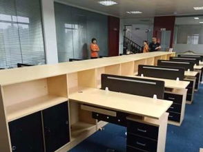 图 厂家直销全新 二手办公桌 前台桌员工工位桌书柜板凳 北京办公用品