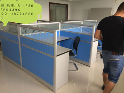 合肥面对面隔断屏风桌 合肥全新隔断屏风桌 工位桌 电话销售桌定做_办公用品栏目
