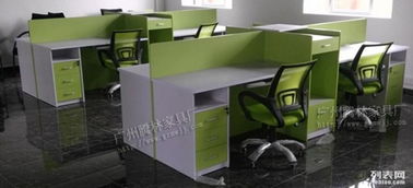 图 广州腾林家具厂屏风办公桌,屏风职员卡位,办公电脑桌办公桌定制 广州办公用品