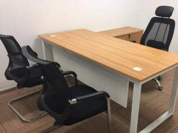 图 工厂直销老板桌屏风隔断电销卡座工位桌办公桌椅子 上海办公用品