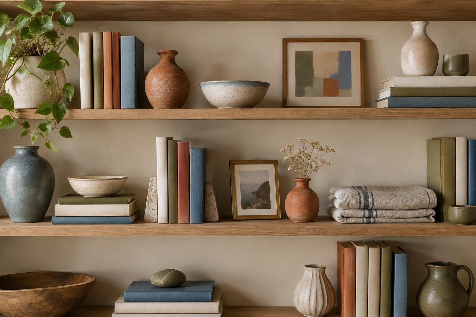 Build a Cohesive Shelf Color Palette from Objects You Already Own
