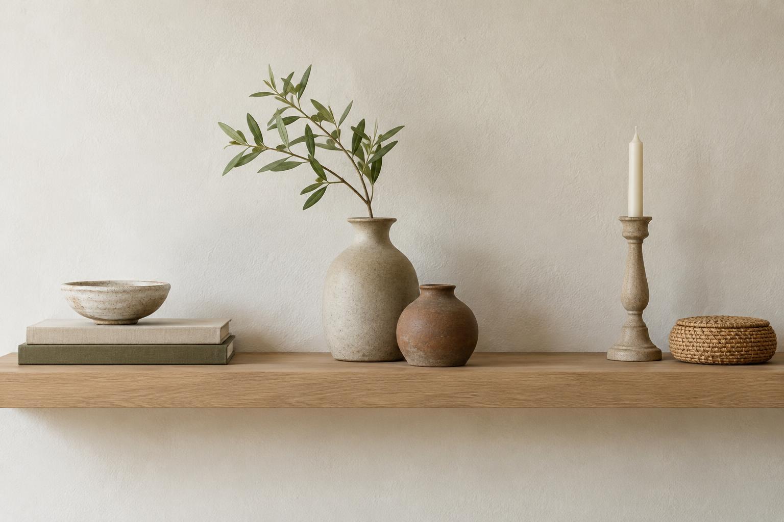 How to Arrange Shelf Objects at Different Heights Without Crowding Them