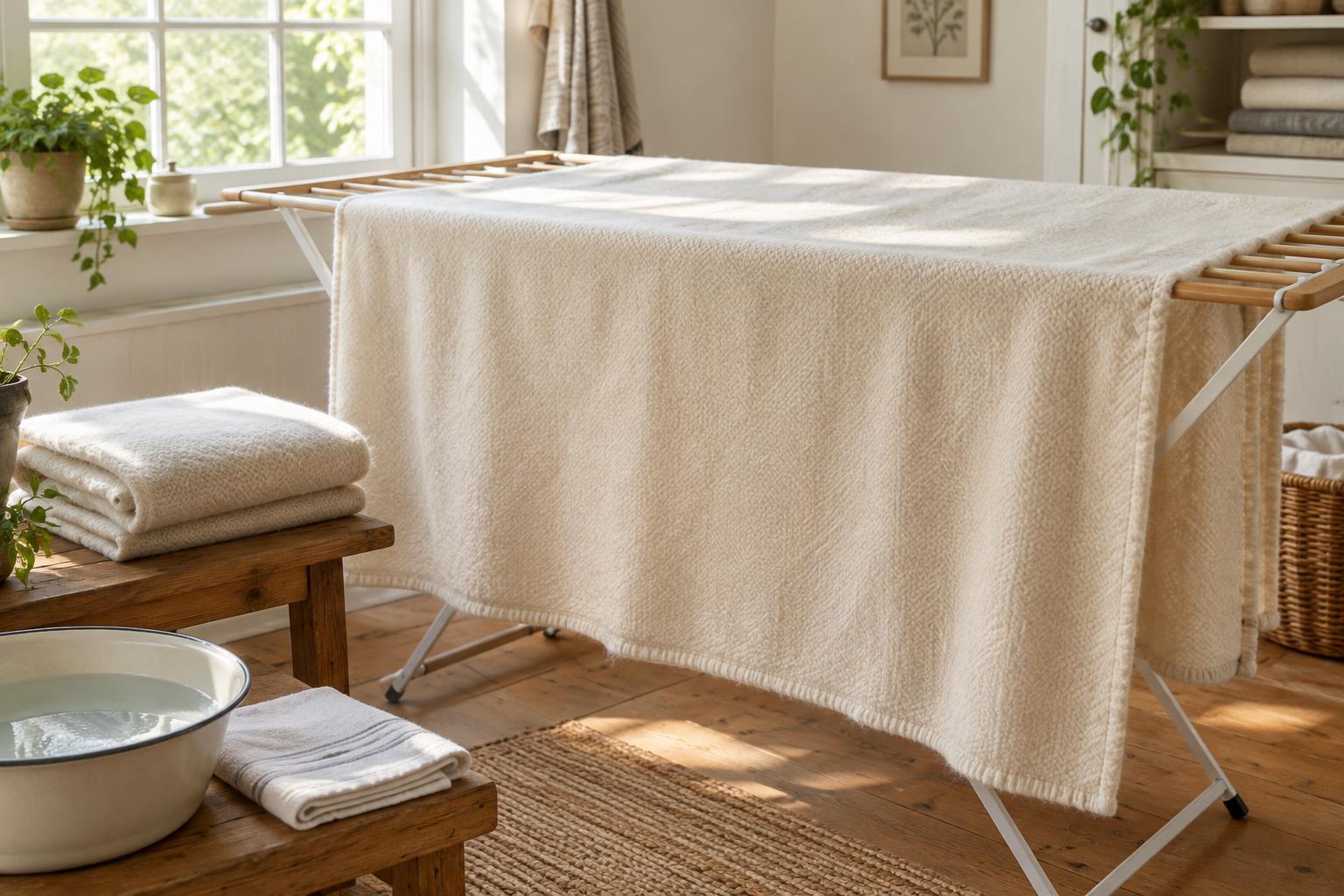 How to Wash and Store Wool Blankets Without Felting Them