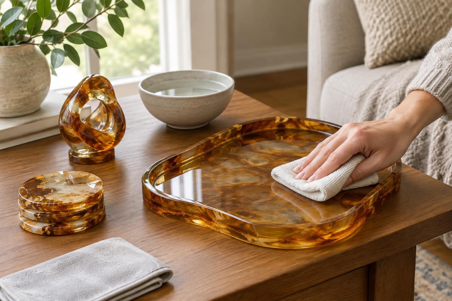 How to Clean and Care for Resin Decorative Accessories