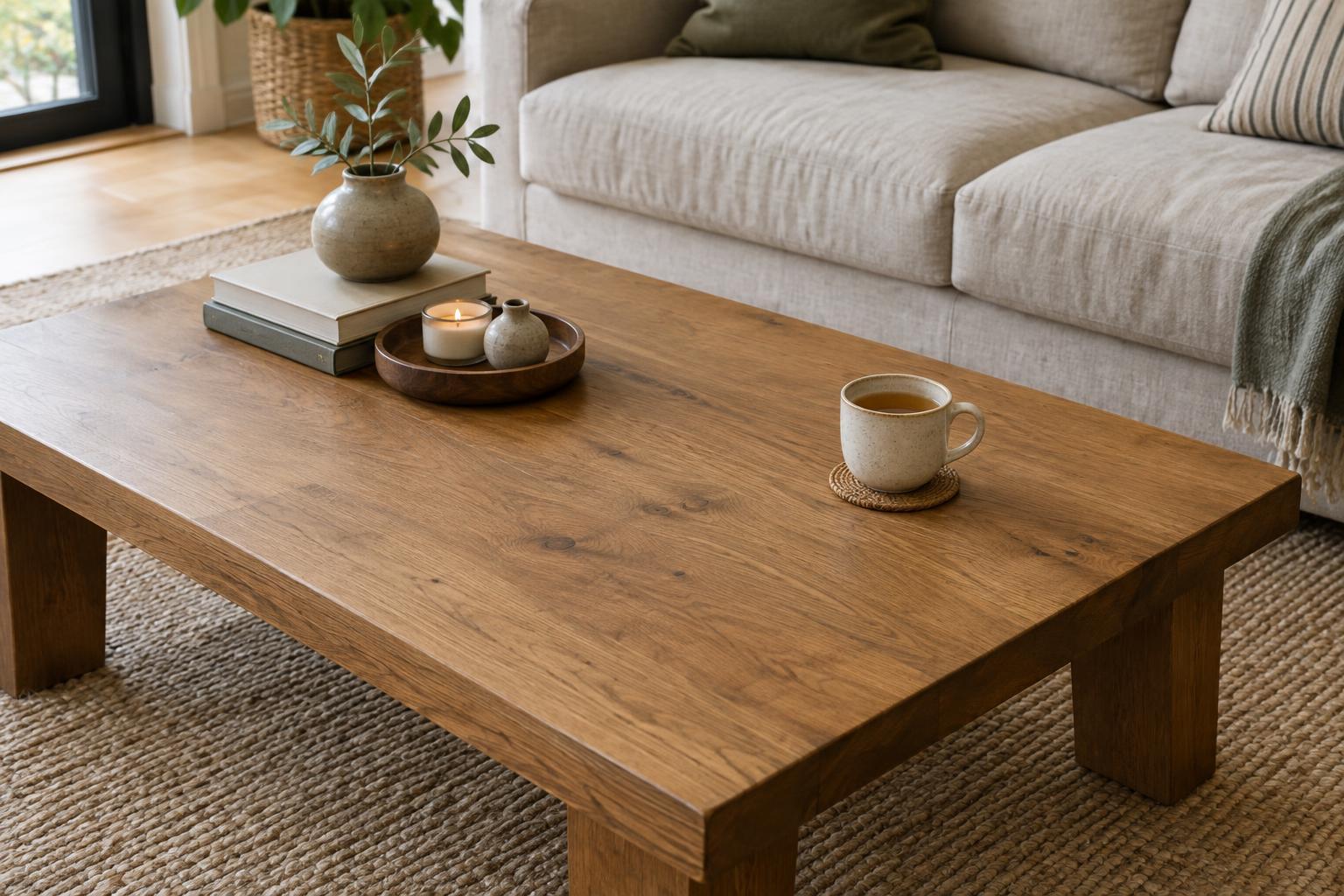 How to Style a Coffee Table and Still Use It Every Day